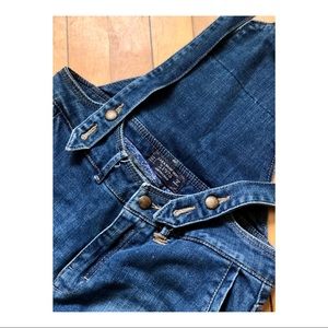 Zara Skinny Jean Overalls